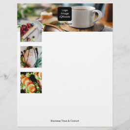 Modern enkelt foto reklamblad