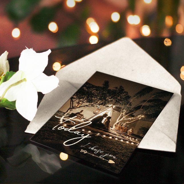 Modern, enkelt skript - minimalistiskt foto-Helgda Julkort (Skapare uppladdad)