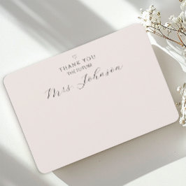 Modern, enkelt tack, ditt kort | Framtiden fru.