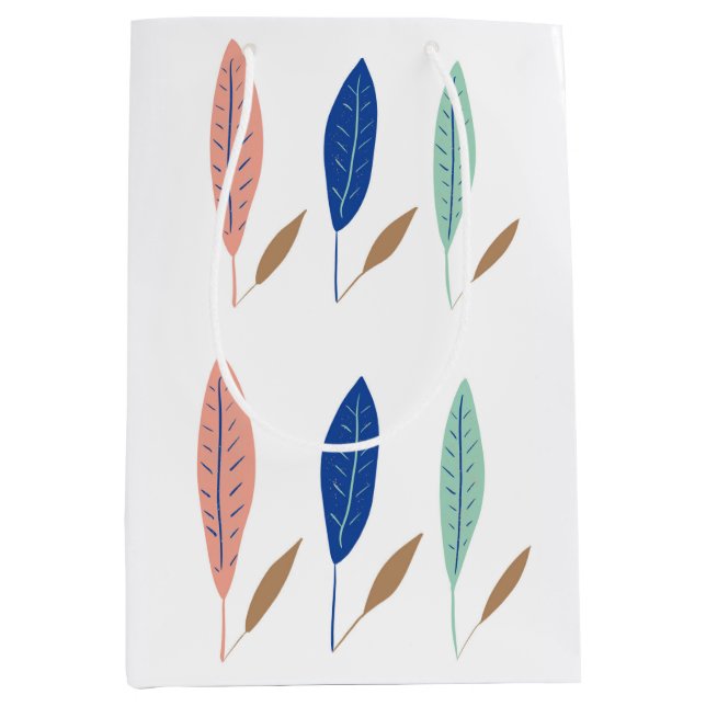 Modern enkla minimalistiska löv (Framsidan)