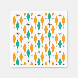 Modern era Diamonds Orange Turcos Pappersservett