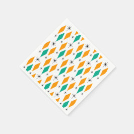 Modern era Diamonds Orange Turcos Pappersservett