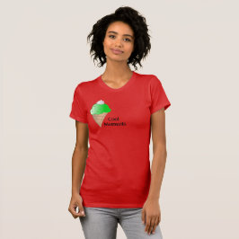 Modern estetisk mönster / konstverk för kläder t shirt