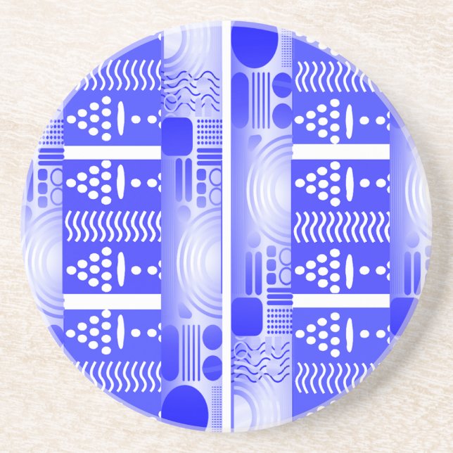 Modern Ethnic Geometric  Underlägg (Framsidan)