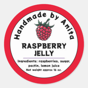 Modern etikett för hallberry Sylt eller Jelly Cann