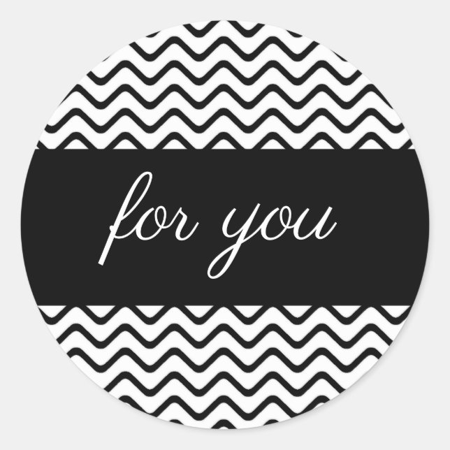 Modern etikett för skvrons gifttron-etikett (Framsida)