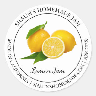 Modern etikett Lemon Sylt