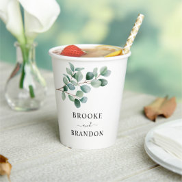 Modern Eucalyptus Greenery Wedding