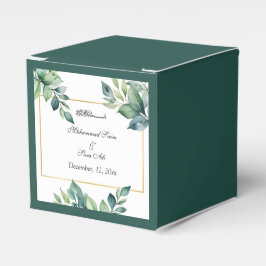 Modern eukalyptus Löv muslim Bröllop Presentaskar