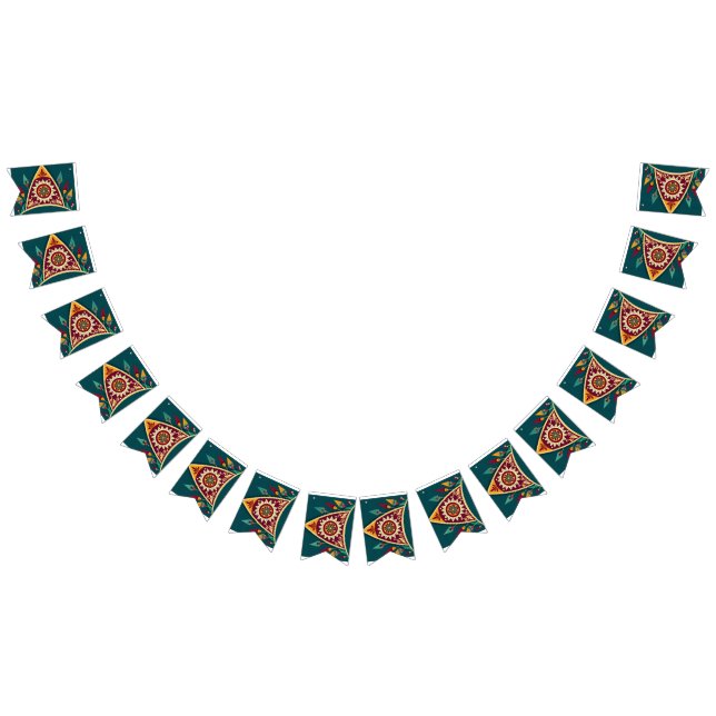 modern-event-place-adorned-with-bunting-banner vimplar (Alla)