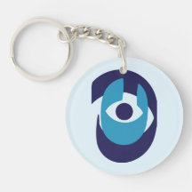 Modern Evil Öga Keychain - Protective Nazar Amulet