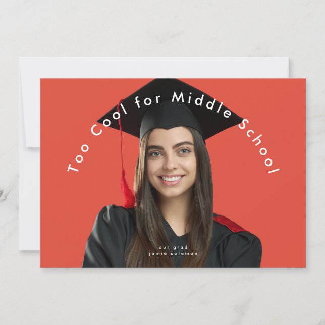 Modern examen FÖR COOL FÖR MELLANSTADIEBILD (Framsida)