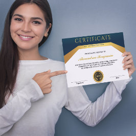 Modern examen från Achievement Blue Guld