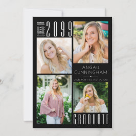 Modern Examen Svart Vitt 5 Foto Meddelande