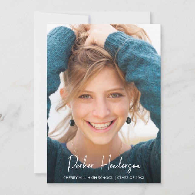 Modern examensbevis tillkännagivande (Framsida)