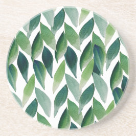 Modern exotisk Grönt, bohemisk natur Underlägg