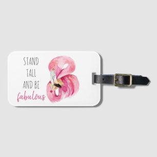 Modern exotisk stall och varm Flamingo Bagagebricka