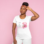 Modern exotisk stall och varm Flamingo T Shirt<br><div class="desc">Modern exotisk stall och varm Flamingo</div>