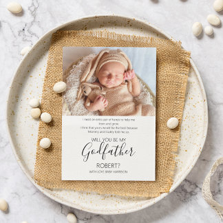 Modern Fadder Förslag Inbjudan