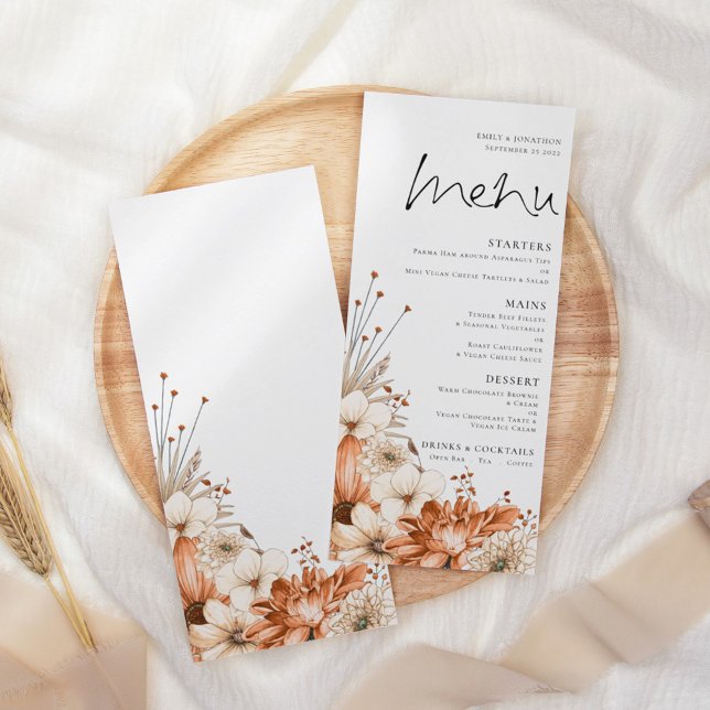 Modern fallande automatiska Blommigtar - Foliage B Meny (Skapare uppladdad)