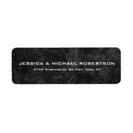 Modern familj för grått Struktur Elegant med Trend Returadress Etikett