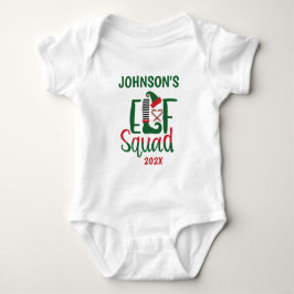 Modern familj matchande Elf Squad-jul T Shirt