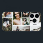 Modern familj med minimal personlig, multifoto 7<br><div class="desc">Modern,  enkel personlig med flera 7-helgdag i julklapp för hemdekorfack. Enkel,  ren elegant,  minimal design. Perfekt för mamma,  pappa,  syster,  bror,  make,  hustru,  mormor,  mormor,  farfar,  farfar,  morfar,  dotter,  son-födelsedag,  julklapp,  årsdag,  mors dag,  fars dag.</div>