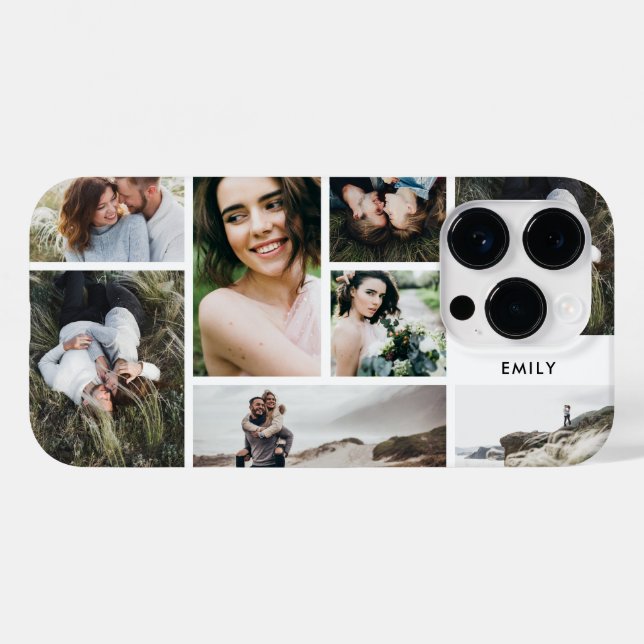 Modern familj med minimal personlig, multifoto 7 (Baksida (horisontell))