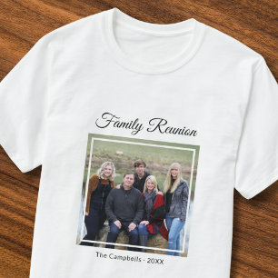 Modern familjeåterförening Anpassningsbarna Namn o T Shirt