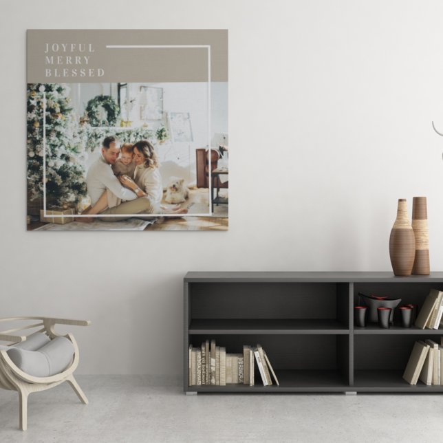 Modern familjefoto | Glatt sammanslagning - välsig Canvastryck (Skapare uppladdad)