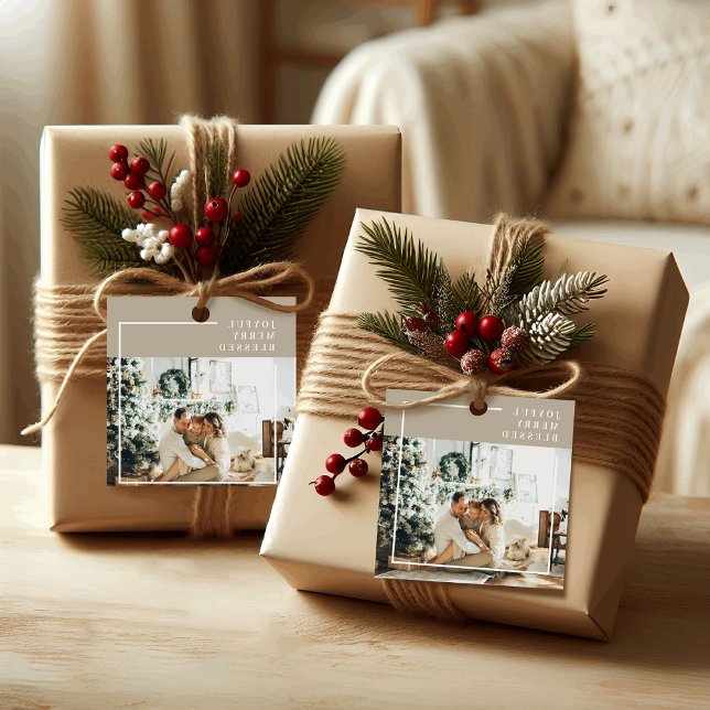 Modern familjefoto | Glatt sammanslagning - välsig Gåvor Etiketter (Skapare uppladdad)