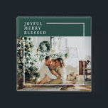 Modern familjefoto | Glatt sammanslagning - välsig Knapp<br><div class="desc">Modern familjefoto | Glatt sammanslagning - välsignad | GRÖNT</div>