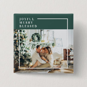 Modern familjefoto   Glatt sammanslagning - välsig Knapp