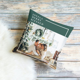 Modern familjefoto | Glatt sammanslagning - välsig Kudde