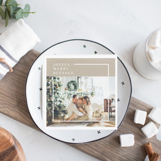 Modern familjefoto | Glatt sammanslagning - välsig Pappersservett (Skapare uppladdad)