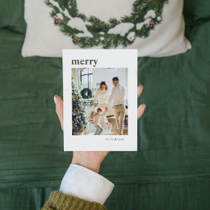 Modern familjefoto   GOD JUL