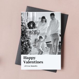 Modern familjefoto Merry Valentines day