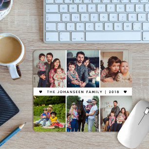 Modern familjefotocollage 6 bilder Fotografi Musmatta