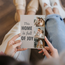 Modern familjefotto och familjecitat