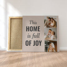 Modern familjefotto och familjecitat