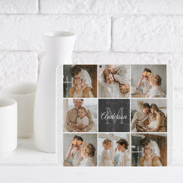 Modern Family Collage Photo & Personlig Gift