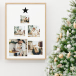 Modern Family Julgran-foto med stjärnan Canvastryck<br><div class="desc">Fånga magin i din familjs helgdag med vår "Modern Family Julgran with Photo"-personlig keepVII.Omvandla dina familjers speciella minnen till en helgdag av samma slag med vår "Modern Family Julgran med Photo"-prydnad från Zazzle. Ordna er i dag och gör den här julhelgen verkligt minnesvärd!</div>