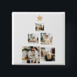 Modern Family Julgran-foto med stjärnan Knapp<br><div class="desc">Fånga magin i din familjs helgdag med vår "Modern Family Julgran with Photo"-personlig keepVII.Omvandla dina familjers speciella minnen till en helgdag av samma slag med vår "Modern Family Julgran med Photo"-prydnad från Zazzle. Ordna er i dag och gör den här julhelgen verkligt minnesvärd!</div>