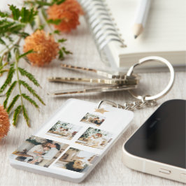 Modern Family Julgran-foto med stjärnan Nyckelring