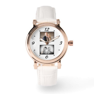 Modern Family Minnessak 2 Foto Collage Kvinna Armbandsur