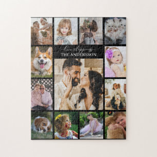Modern Family PHOTO Collage 13 Bild och Persona Pussel