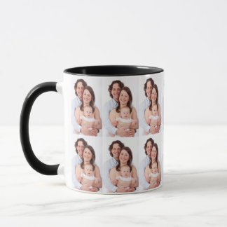 Modern Family Photo Custom Personalized Mugg