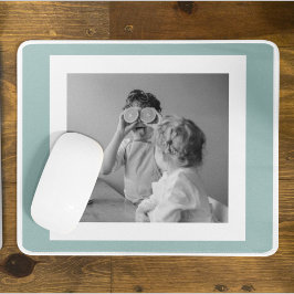 Modern Family Photo Mint Simple Loely Gift Musmatta