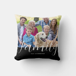 Modern Family Photo Namn Kudde