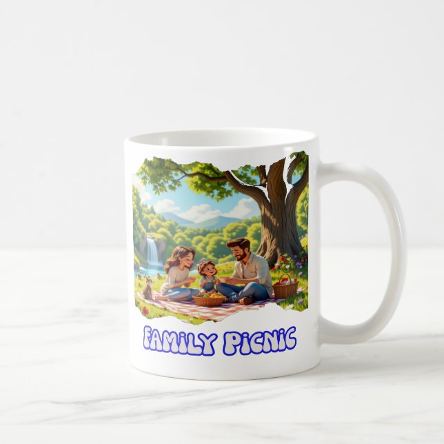 Modern Family Picknick Kaffemugg (Höger)